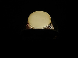 Сребърен мъжки пръстен, 6.83гр. ,Ямбол