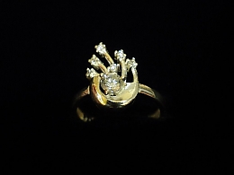 Сребърен дамски пръстен, 2.95гр. ,Бургас