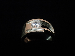 Сребърен дамски пръстен, 5.84гр. ,Карнобат