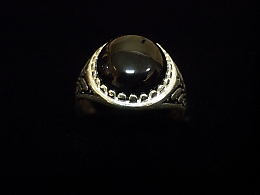Сребърен мъжки пръстен, 5.76гр. ,Стара Загора