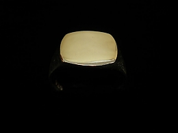 Сребърен мъжки пръстен, 7.48гр. ,Ямбол