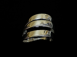 Сребърен дамски пръстен, 5.32гр. ,Бургас
