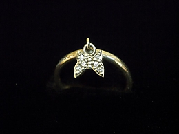Сребърен дамски пръстен, 2.98гр. ,Бургас