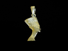 Сребърен медальон, 2.36гр. ,Карнобат