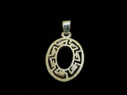 Сребърен медальон, 1.68гр. ,Бургас