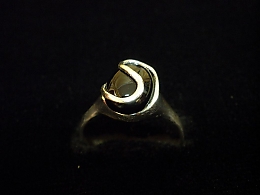 Сребърен дамски пръстен, 2.77гр. ,Бургас