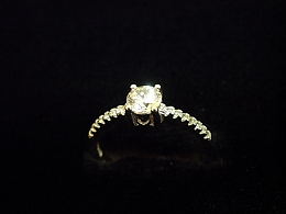 Сребърен дамски пръстен, 1.74гр. ,Ямбол