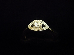 Сребърен дамски пръстен, 1.94гр. ,Ямбол