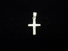 Сребърен кръст, 0.97гр. ,Бургас
