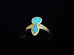 Сребърен дамски пръстен, 2.98гр. ,Айтос