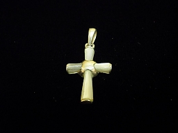 Сребърен кръст, 1.61гр. ,Пловдив
