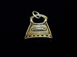 Сребърен медальон, 2.86гр. ,Карнобат