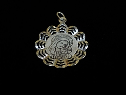 Сребърен медальон, 1.88гр. ,Бургас