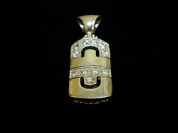 Сребърен медальон, 5.34гр. ,Бургас