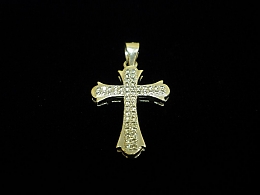 Сребърен кръст, 1.62гр. ,Бургас