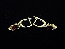 Сребърни обеци, 2.84гр. ,Бургас