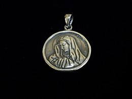 Сребърен медальон, 4.03гр. ,Айтос