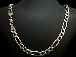 Сребърен синджир, 35.82гр. ,Карнобат