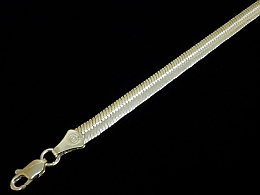 Сребърна синджирна гривна, 12.62гр. ,Бургас