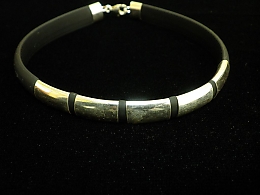 Сребърна синджирна гривна, 9.83гр. ,Бургас