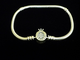 Сребърна синджирна гривна, 9.21гр. ,Бургас