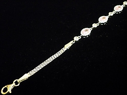 Сребърна синджирна гривна, 6.29гр. ,Бургас