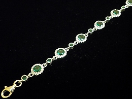 Сребърна синджирна гривна, 7.59гр. ,Бургас