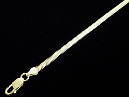 Сребърна синджирна гривна, 3.73гр. ,Бургас