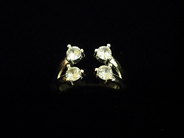 Сребърен дамски пръстен, 3.46гр. ,Бургас