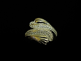 Сребърен дамски пръстен, 4.57гр. ,Бургас