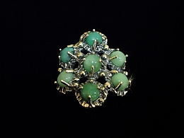 Сребърен дамски пръстен, 7.41гр. ,Бургас