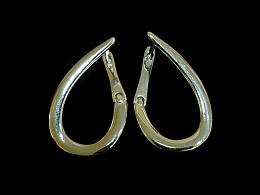 Сребърни обеци, 4.34гр. ,Пловдив