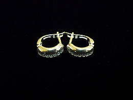 Сребърни обеци, 2.11гр. ,Бургас