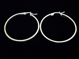 Сребърни обеци, 5.16гр. ,Бургас