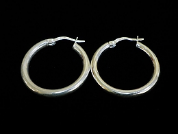 Сребърни обеци, 4.07гр. ,Бургас