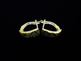 Сребърни обеци, 1.65гр. ,Бургас