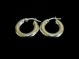 Сребърни обеци, 4.4гр. ,Бургас