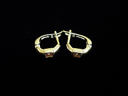 Сребърни обеци, 1.86гр. ,Пловдив