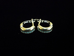 Сребърни обеци, 2.09гр. ,Бургас