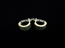 Сребърни обеци, 1.94гр. ,Бургас