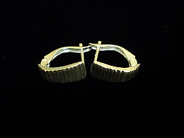 Сребърни обеци, 1.58гр. ,Бургас