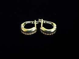 Сребърни обеци, 2.1гр. ,Бургас