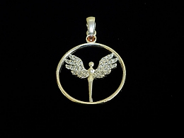 Сребърен медальон, 2.52гр. ,Бургас