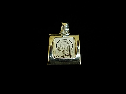 Сребърен медальон, 1.49гр. ,Бургас