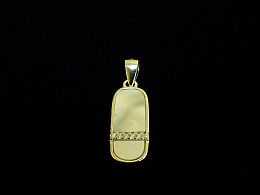 Сребърен медальон, 1.23гр. ,Бургас