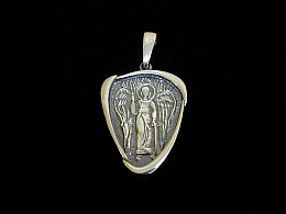 Сребърен медальон, 3.38гр. ,Бургас