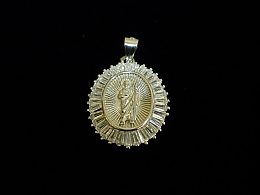 Сребърен медальон, 2.93гр. ,Бургас