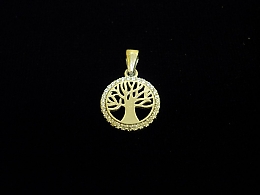 Сребърен медальон, 1.29гр. ,Бургас