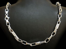 Сребърен синджир, 24.58гр. ,Бургас