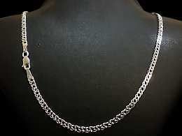 Сребърен синджир, 7.63гр. ,Бургас